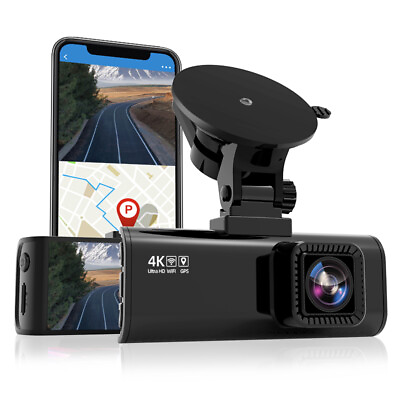 #ad REDTIGER 4K Dash Camera Car Dash Cam Front Built in WiFiamp;GPS Night Vision $99.99