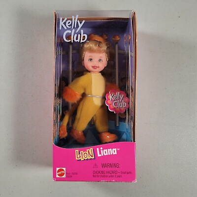 #ad Kelly Club Lion Liana Doll 2000 Mattel in Box Sealed $12.96