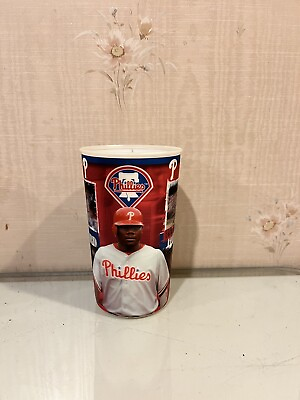 #ad Philadelphia Phillies 2007 Ryan Howard 3D Drinking Cup Rare $25.00