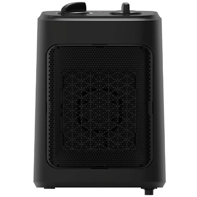 #ad Mainstays 1500W Ceramic Fan Force Electric Space Heater Black $20.66