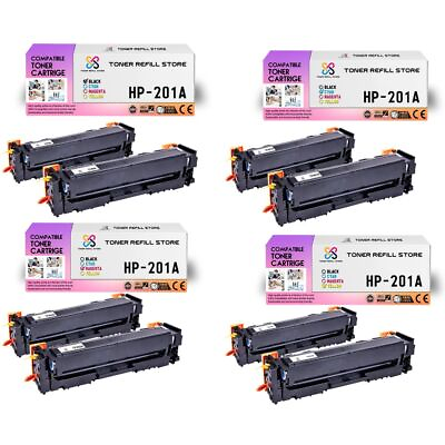 #ad 8Pk TRS 201A BCYM Compatible for HP M277DW M277N Toner Cartridge $155.99