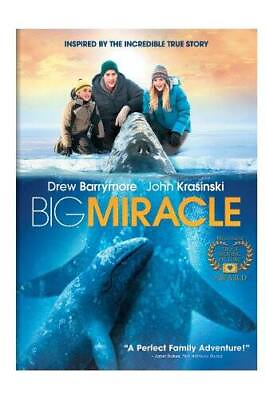 #ad Big Miracle DVD By Drew BarrymoreJohn Krasinski VERY GOOD $4.00