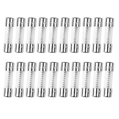 #ad 20pcs T10AL250V 5X20mm 10A 250V Slow Blow Fuse Glass Tube Time Delay Fuse 10 amp $10.99