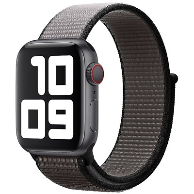 #ad Genuine Apple Watch Anchor Gray 44mm Nylon Sport Loop Strap Open Box $14.99