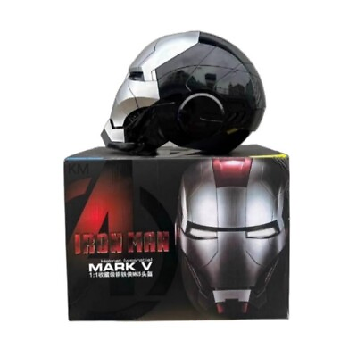 #ad Iron Man Mk5 Ear With Light 1:1 Helmet Wearable Voice Control Cos Prop Gift $198.30