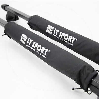 #ad Fit Toyota 22quot; Cargo Carrier Cross Bar Pad Rail Roof Rack Round Soft Cushion $19.99