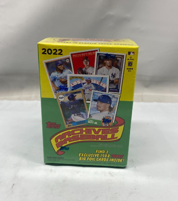 #ad 2022 Topps Archives Baseball Value Box Factory Sealed $21.00