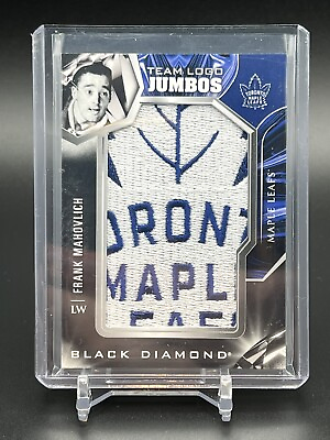 #ad 2022 23 Black Diamond FRANK MAHOVLICH Team Logo Jumbos Toronto Maple Leafs $24.99