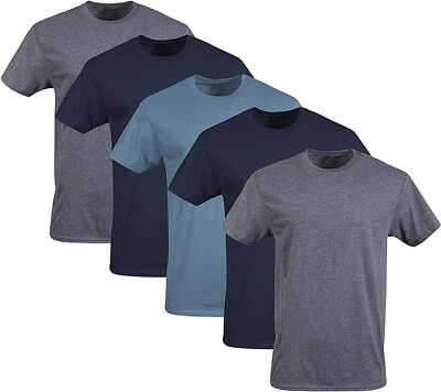 #ad Gildan 5 pack Bulk Solid Ultra Cotton Short Sleeve Blank Tee T Shirt S XL $26.51