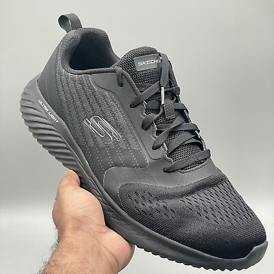#ad Skechers Ultra Light Mens Shoes Sneakers Black 232004 Memory Foam Size 13 $33.90