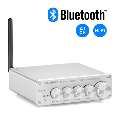 #ad Fosi Audio BT30D S Bluetooth Receiver Amplifier Mini Stereo Audio Class D Amp $89.99