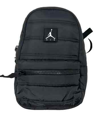 #ad Nike Air Jordan Mini Black Backpack Jumpman Small Bag Travel 7A0855 023 New $33.29