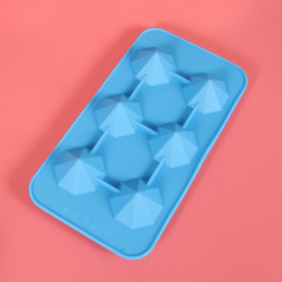 #ad 6 Lattices Silicone Tray De Para Gelatinas Single Cube Trays $8.49