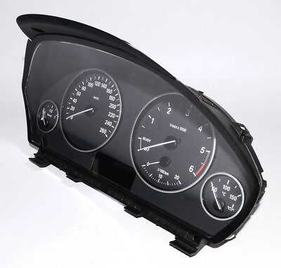 #ad BMW F30 F31 F34 F32 Diesel Instrument Cluster Speedometer km h 9287480 9232893 $100.00