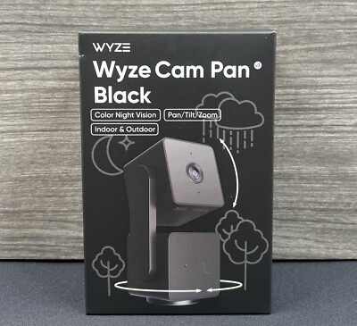 Wyze Cam Pan v3 Wi Fi Smart Home 1080p 2 Way Security Camera Indoor Outdoor IP65 $37.99
