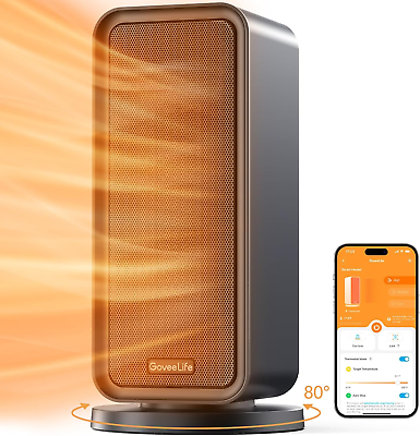 #ad #ad Space Heater for Indoor Use Electric Heater with Thermostat 80°Oscillating 15 $125.21