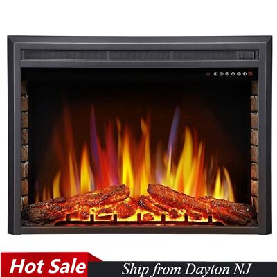 #ad 39quot; Electric Fireplace Insert Recessed Electric HeaterTouch ScreenNJ08810 $289.99