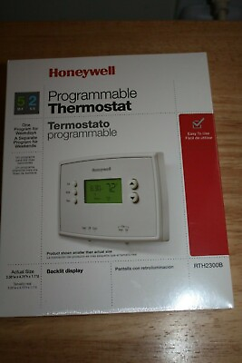 #ad Honeywell Digital 5 2 Day Programmable Thermostat Brand New Unopened RTH2300b $15.00