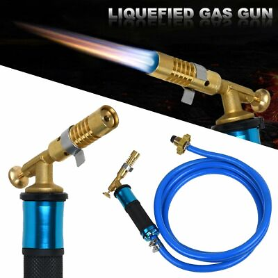 #ad LPG Gas Welding Gun Torch brazing solder propane welding Gun for radiator repair $23.00