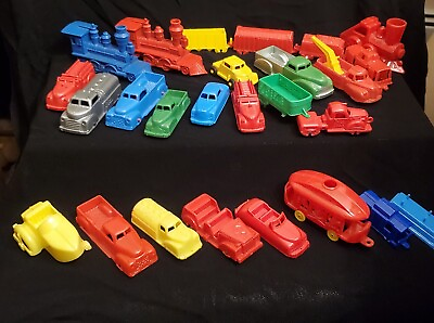#ad Vintage Car Truck Train lot RenwalLidoElmarThomas More Made in the U.S.A. $32.00