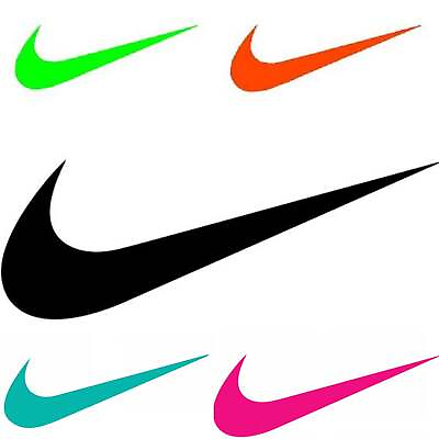 #ad #ad Nike Swoosh Decal Logo Sticker $3.50