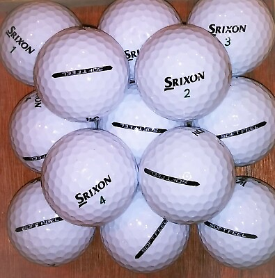#ad 50 Srixon Soft Feel Used Golf Balls in AAAAA 5A MINT Condition $56.69