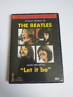 #ad THE BEATLES Let It Be DVD 2002 Limited Collectors Edition Version* $150.00