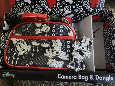 #ad Disney Minnie Mouse Camera Bag amp; Dangle $20.00