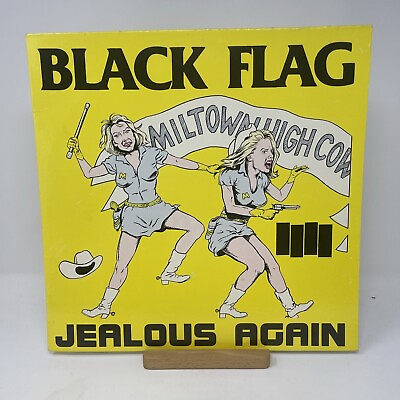 #ad BLACK FLAG Jealous Again 1st Press SST 003 45 RPM EP 1980 $110.00