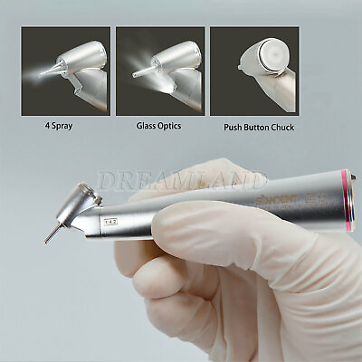 #ad Dental 1:4.2 Increasing 45° LED Fiber Contra Angle Handpiece Electric Surgery OE $191.99