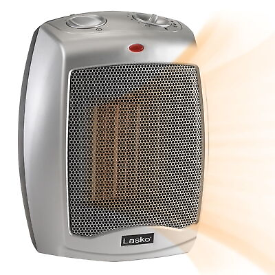#ad Lasko 1500W Electric Ceramic Space Heater with Adjustable Thermostat 754200 $31.51