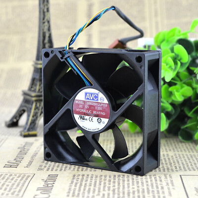 #ad 1PC NEW AVC 8025 12V 0.35A DS08025R12UP059 4 pin PWM fan #LD $13.02