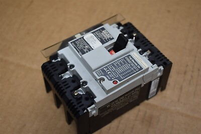 #ad Fuji Electric 3 Pole Circuit Breaker w Auxiliary Switch Part No. SA53RCUL $40.00