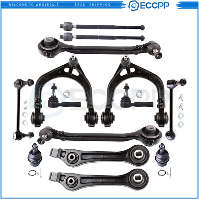 #ad Front Control Arm Ball Joint Tie Rod End Suspension Kit For 2005 10 Chrysler 300 $148.27
