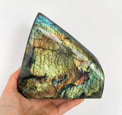 #ad Huge Labradorite Stone Labradorite Freeform Labradorite Mineral Quartz Crystal $45.99
