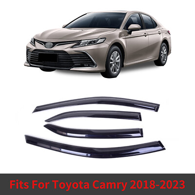 #ad Fits Toyota Camry 2018 2023 Acrylic Side Window Visor Sun Rain Deflector Guard $25.99