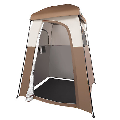#ad VEVOR Camping Shower Tent Privacy Tent 1 Room Oversize Outdoor Portable Shelter $66.99