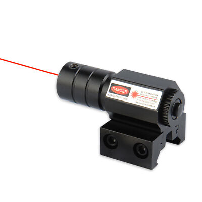 Mini Red Laser Beam Dot Sight 11 20mm Weaver Picatinny Rail For Hunt Gun Pistol $5.99