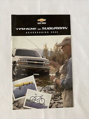 #ad 2002 CHEVROLET Brochure TAHOE amp; SUBURBAN Great Info amp; Pictures NEW STUFF MH841 $17.59
