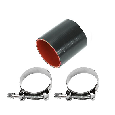 #ad 1.5quot; ID 38MM STRAIGHT TURBO INTAKE PIPING SILICONE COUPLER HOSE BKRDT CLAMP $6.39