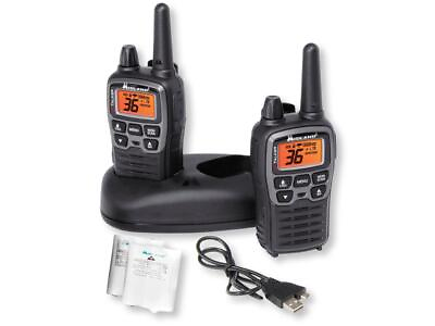 #ad Midland T71VP3 36 Channel 38 Mile Two Way Radio with 121 $69.99