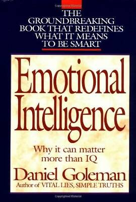#ad Emotional Intelligence: Why It Can Matter More than IQ Hardcover GOOD $4.48