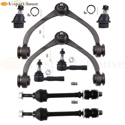 #ad 8x Upper Control Arms Lower Ball Joints For 05 11 Dodge Dakota Mitsubishi 80605 $83.99
