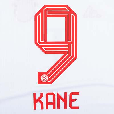 #ad Kane # 9 Bayern Munich 23 24 Home Nameset Red $35.69