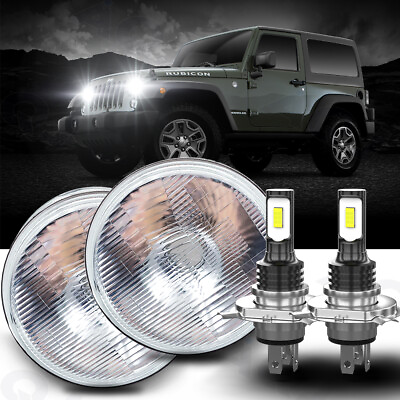 #ad LED Headlights 6000K 12000Lm LED Light Kit Fits 76 2016 Jeep Wrangler $99.99