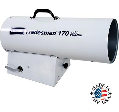 #ad Lb White Tradesman Forced Air Open Flame Lp 170K Btu Heater Diagnostic Light $442.99