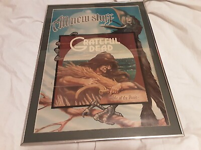 #ad Framed Rick Griffin All New Stuff Grateful Dead Promo Poster 1973 $225.00