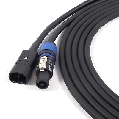 #ad Premium IEC Kettle Lead. C14 to Neutrik Powercon Long Flexible Mains Power Cable $227.93