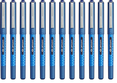 #ad Uni Ball Eye Designer Blue Rollerball Pen Fine 0.7mm Nib Tip 0.5mm Line 12 Pack $11.77