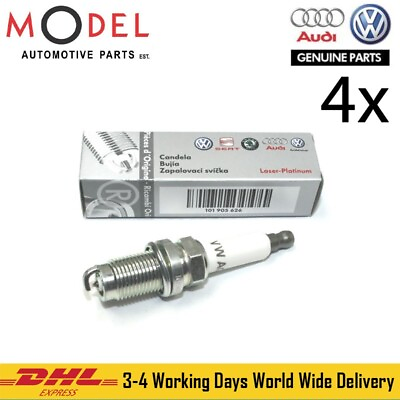 #ad Audi Volkswagen Genuine 4x Spark Plugs 101905626 $80.00